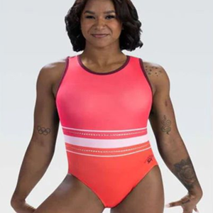 Modelo E5199| Jordan Chiles Glow Getter Tank Leotard